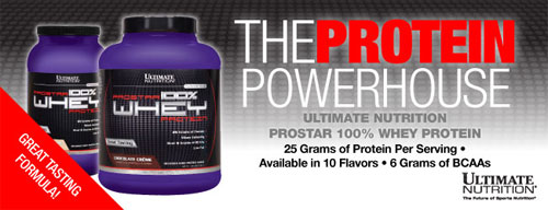 протеин Ultimate Nutrition: ProStar 100% Whey Protein