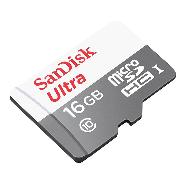 SANDISK Ultra microSDHC 16Gb Class 10 — с отдельным приложением в Гугл