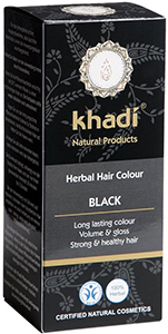 Khadi Herbal Colour Black – трио из трав для глубокого черного цвета