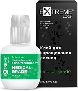 eXtreme Look Medical Grade – самый безопасный клей для чувствительной кожи