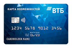Карта возможностей ВТБ