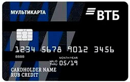Мультикарта ВТБ