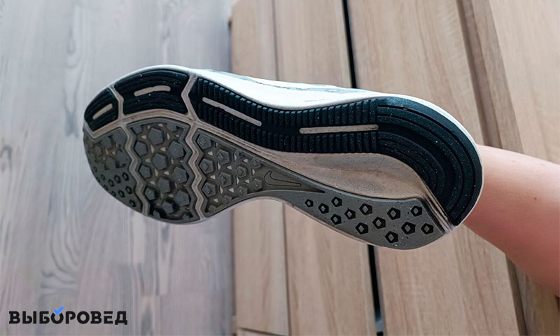 Конструкция беговых кроссовок