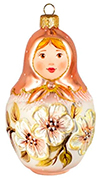 Ариель Матрешка «Яблоневый цвет» 11 см, подвеска (619.8)