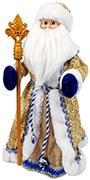 Дед Мороз под елку SaintNik музыкальный (9147-1) 0,5 м