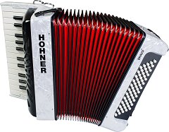 Hohner The New Bravo II 60 White