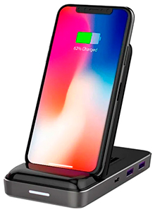 HyperDrive 7.5W Qi Wireless Charger & USB-C Hub