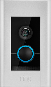 Ring Video Doorbell Elite Satin Nickel