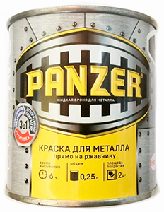 Panzer Краска эмалевая молотковая