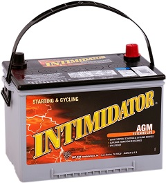 аккумуляторы для авто ремонт и эксплуотация Deka Intimidator AGM 68L 4