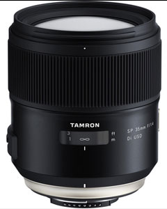Tamron SP 35mm f 1.4 Di USD