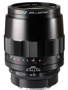 Voigtlander Macro Apo Lanthar 110mm f2.5 Lens