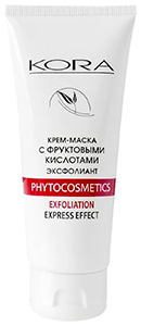Kora Phytocosmetics Exfoliation Express Effect с фруктовыми кислотами