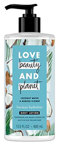 Love Beauty and Planet Coconut Water & Mimosa Flower Lotion