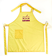 Сирень фартук Оксфорд «Готовлю как богиня»