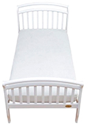 Giovanni натяжная на резинке Solid 160х80 White