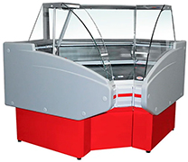 Угловая холодильная витрина Двина CS УВ90 ВС