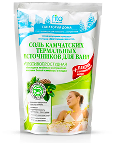 Fito Косметик «Санаторий дома» Соль Камчатских термальных источников Противопростудная