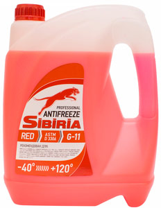 Sibiria Антифриз 40 G 11 Red