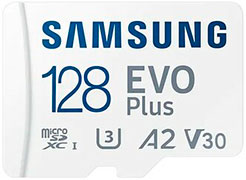 Samsung MicroSD 128Gb EVO PLUS