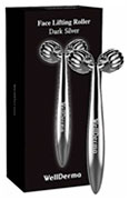 WellDerma Face Lifting Roller Dark Silver