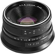 7artisans 25mm f/1.8 Sony E