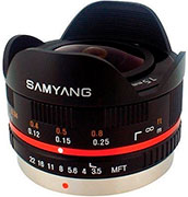 Samyang 7.5mm f/3.5 UMC Fish-eye Micro 4/3