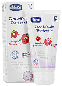 Chicco strawberry - natural toothpaste