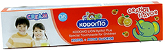 Kodomo Orange - Inexpensive Japanese Toothpaste
