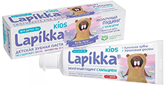 Lapikka «Молочный пудинг» – съедобная зубная паста