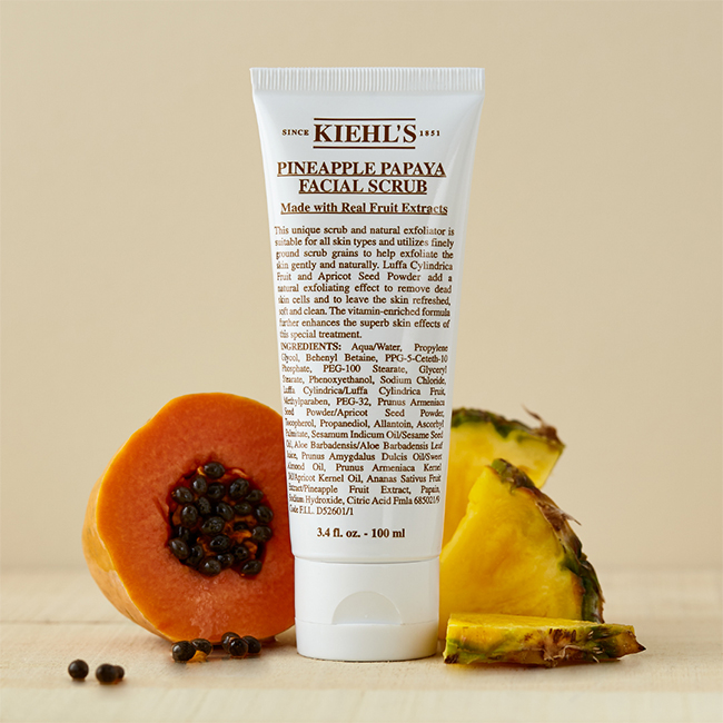 Kiehl’s Pineapple Papaya Facial Scrub – маска-скраб