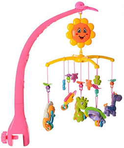 Bambi 602-8 - a mobile with a large set of toys
