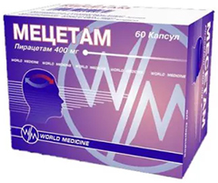 World Medicine «Мецетам» – универсальный психостимулятор с тонизирующим эффектом