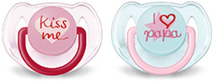Philips Avent Classic SCF172 / 70 - colorful pacifier from a leading brand