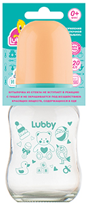 Lubby "Babies and Babies" - a budget glass bottle
