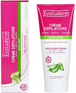 EVOLUDERM Aloe Vera Depilatory Cream – экспресс-депилятор для любых типов кожи