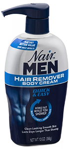 NAIR For Men Hair Remover Body Cream – крем-депилятор для душа