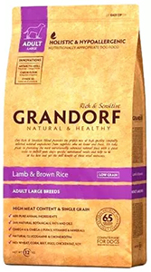 Grandorf Lamb&Rice Puppy – высокобелковый корм класса холистик