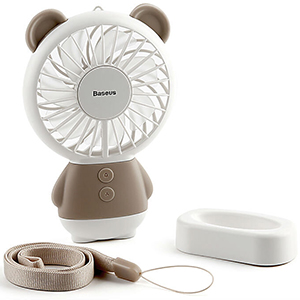 Baseus Dharma Bear Fan – автономный вентилятор с мимишным дизайном