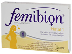 Femibion Natalcare 1 – для беременных с чувствительным желудком