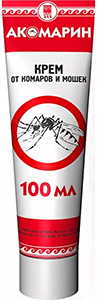 Акомарин – лучший натуральный крем от комаров