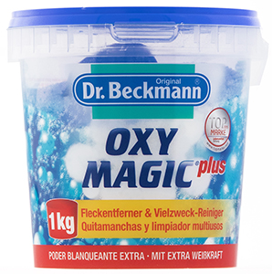 Dr. Beckmann Oxy Magic Plus – лучший порошковый пятновыводитель