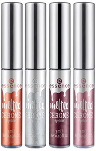 Essence Melted Chrome – трендовая палитра оттенков с эффектом металлик