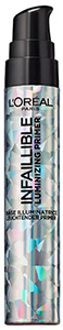 L'OREAL Infaillible Luminizing Primer – недорогая база с перламутром
