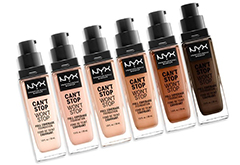 NYX Can’t Stop Won’t Stop Full Coverage Foundation – самый большой выбор тонов