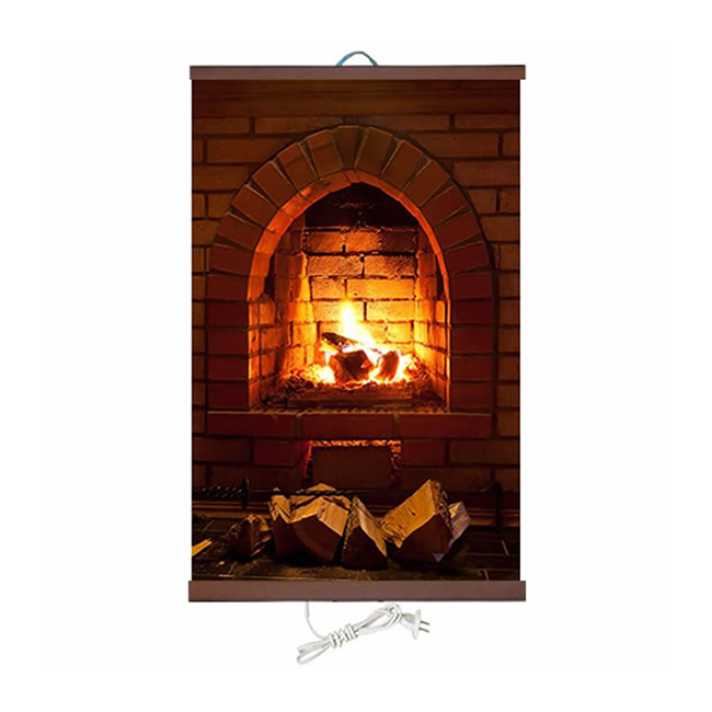 ТЕПЛО КРЫМА ЭО 448/2 КАМЕННЫЙ КАМИН — в спальню