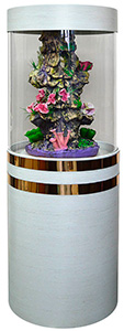 Цилиндрический аквариум башня Marvelous aqva