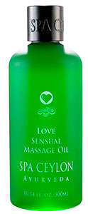 Spa Ceylon Love Sensual Massage Oil