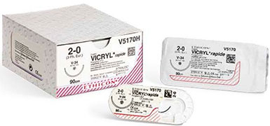 Ethicon Хирургические нити Vicryl Rapide (3-0, W9923)