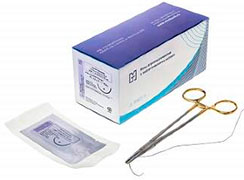 ПТО «Медтехника» Полипропилен мононить, с атравматической иглой